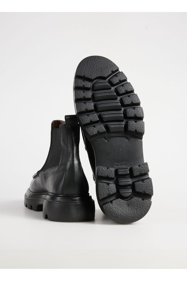 Siyah Erkek Deri Bot WOLF-COTY - 4