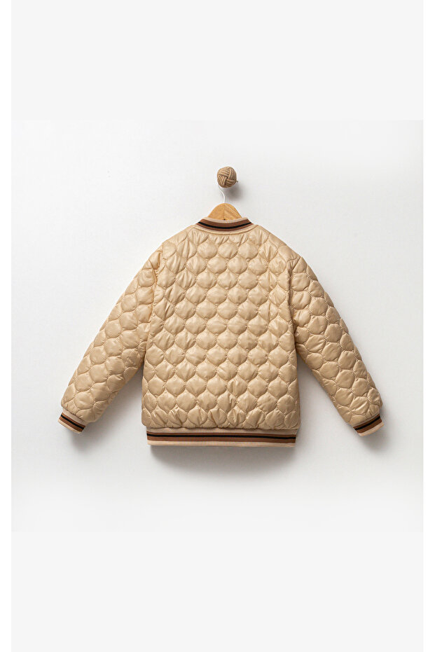 Erkek Çocuk   Oversize Kapitone Mont - 5