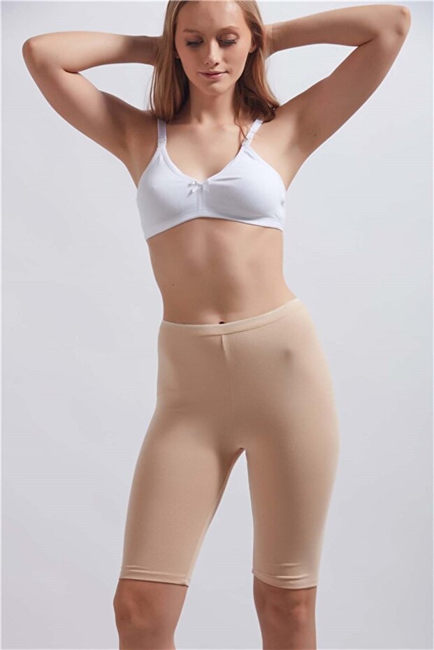 Women's Short Tights Combed Cotton Modal Lycra 74337