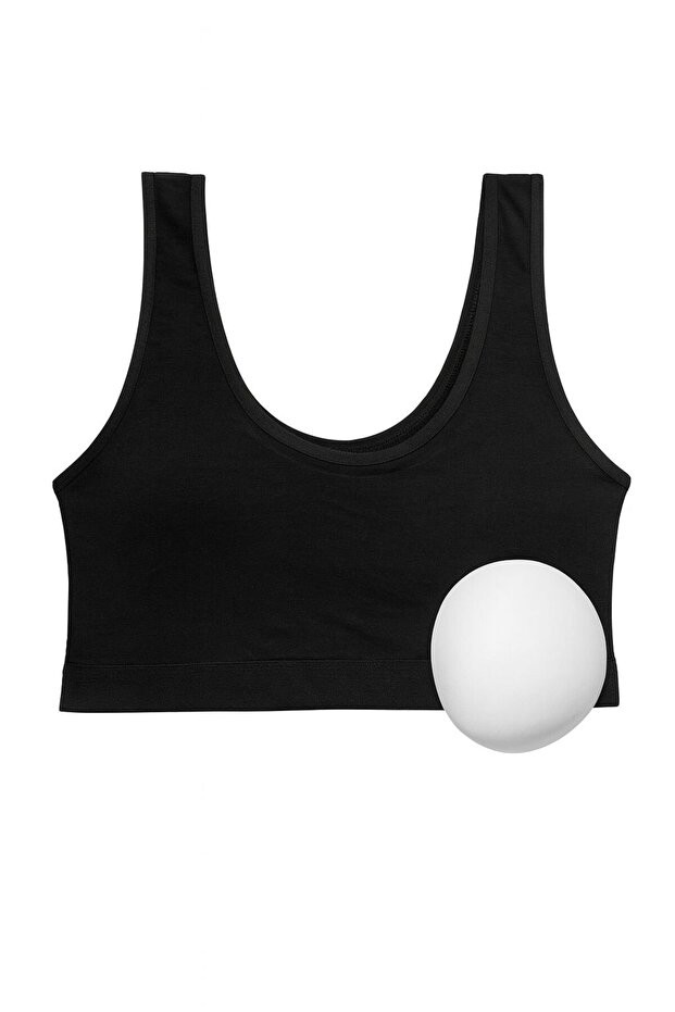 حمالة صدر فردية واسعة مع وسادة - 3