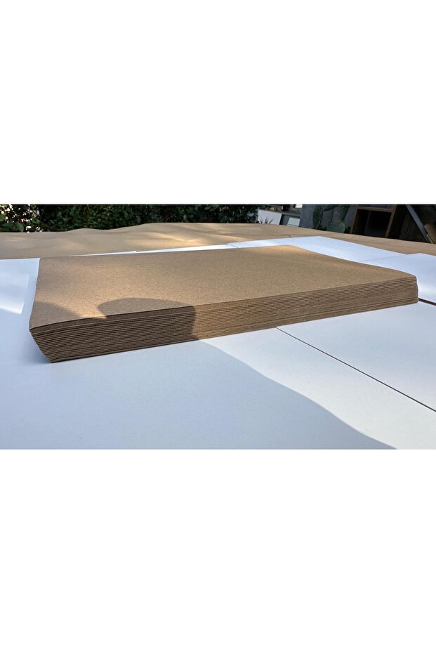 A4 Kraft Straw Paper Packaging Hobby Sticker Paper 140 Gram 25 Pieces (0.218kg)