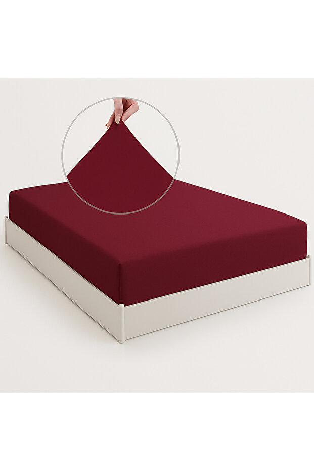 |   Elastic Bed Sheet |   Single Jersey - 4