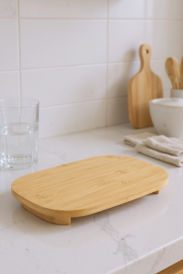 صينية عرض كبيرة على القدم - 3