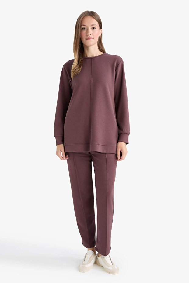 Regular Fit Jogginghose mit elastischem Bund E1954AX25AU - 3