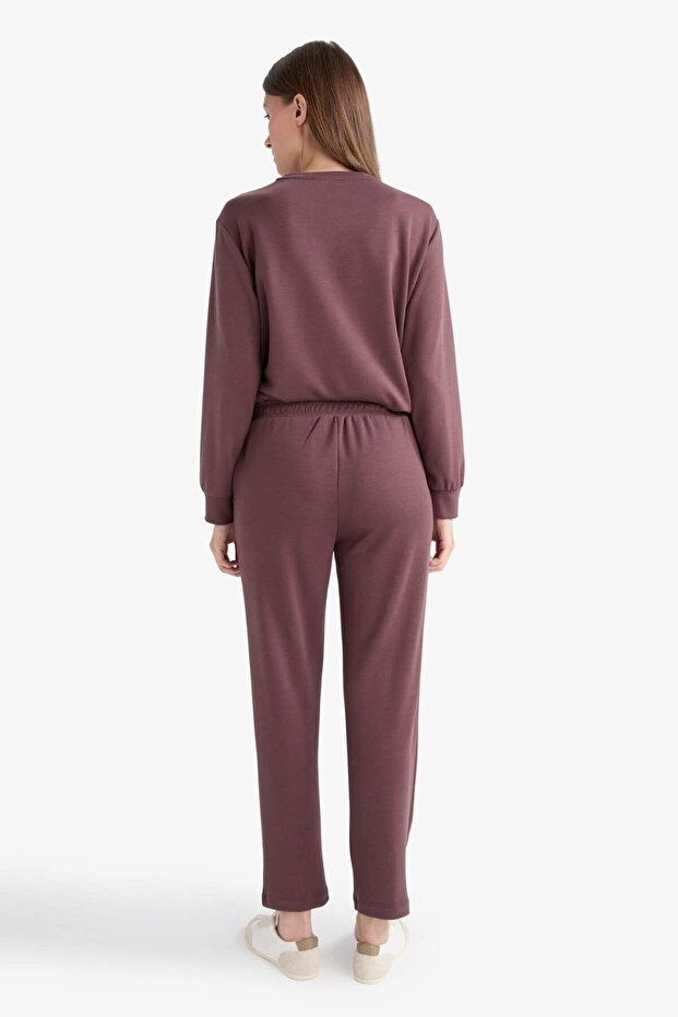 Regular Fit Jogginghose mit elastischem Bund E1954AX25AU - 5