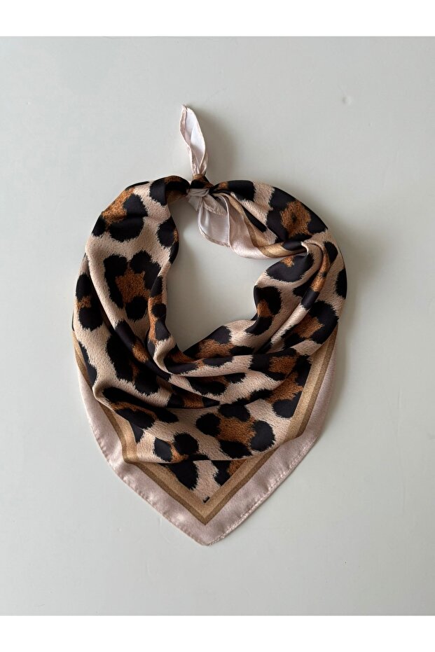 Eșarfă cu model leopard - 3