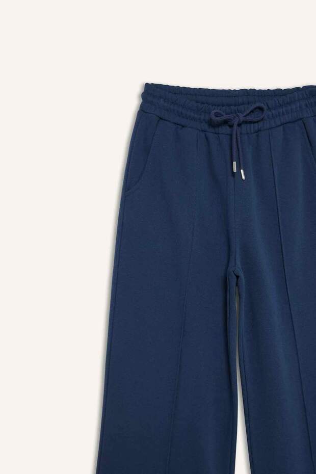 Straight Fit Beli Bağcıklı Cepli Düz Paça Eşofman Altı A0954AX25WN - 2