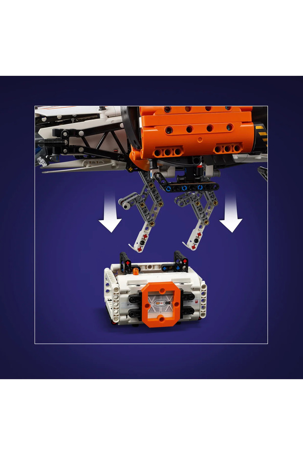 ® Technic VTOL Ağır Kargo Uzay Gemisi LT81 42181 - 10+ Oyuncak Model Yapım Seti (1365Pr) - 8