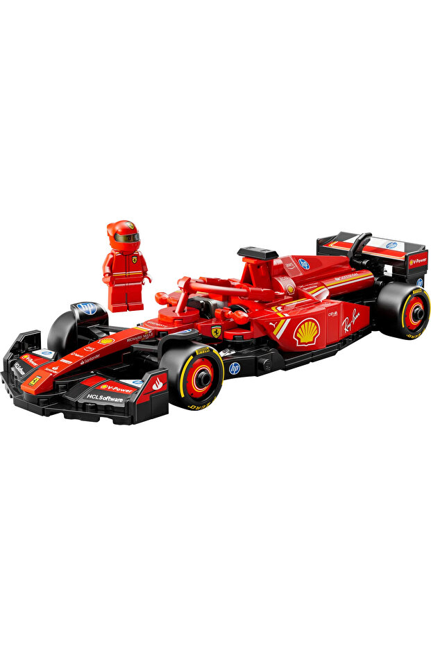 ® Speed Champions Ferrari SF-24 F1® Yarış Arabası 77242 - 10+ Oyuncak Model Yapım Seti (275Pr) - 3