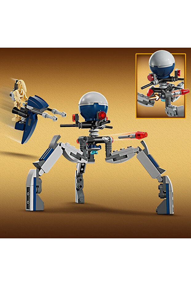 ® Star Wars™ Klon Trooper ve Savaş Droidi SavaşPaketi Seti 75372- 7+ Oyuncak Yapım Seti (215P) - 6