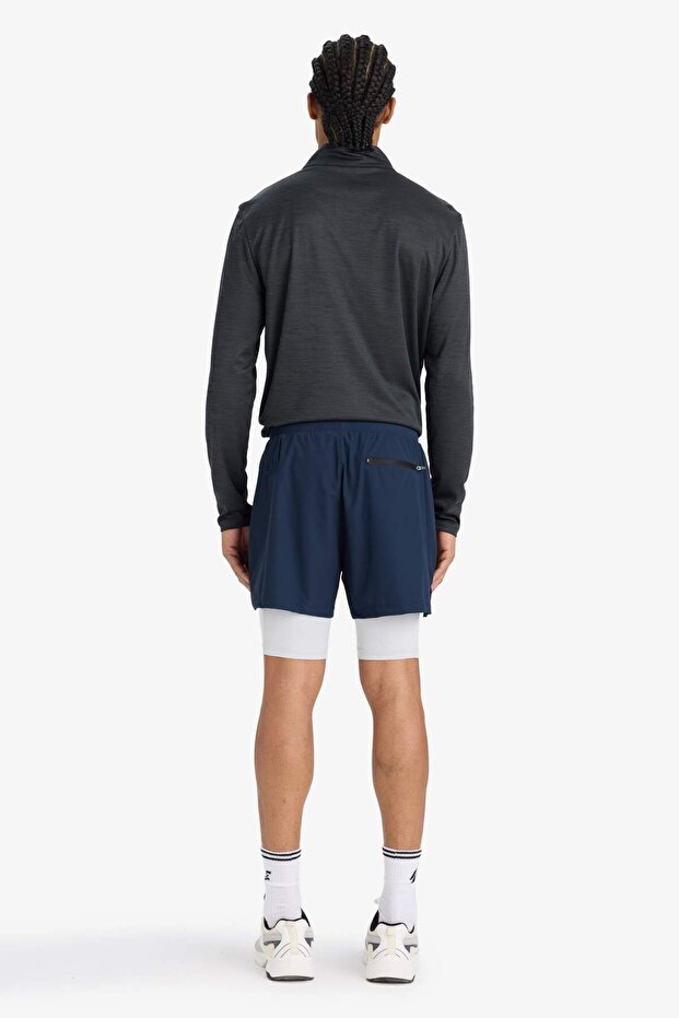 DeFactoFit Slim Fit Dar Kesim Sporcu Kısa Paça Şort E9365AX25AU - 6