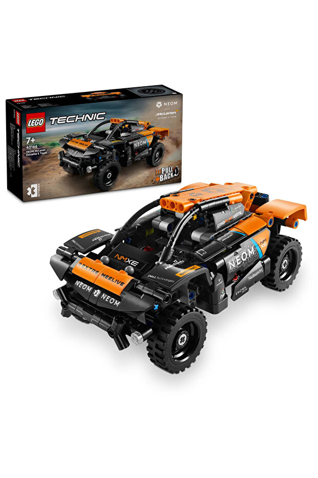 ® Technic NEOM McLaren Extreme E Race Car 42166 - 7+ Çocuklar için Oyuncak Model Yapım Seti (252P) - 1