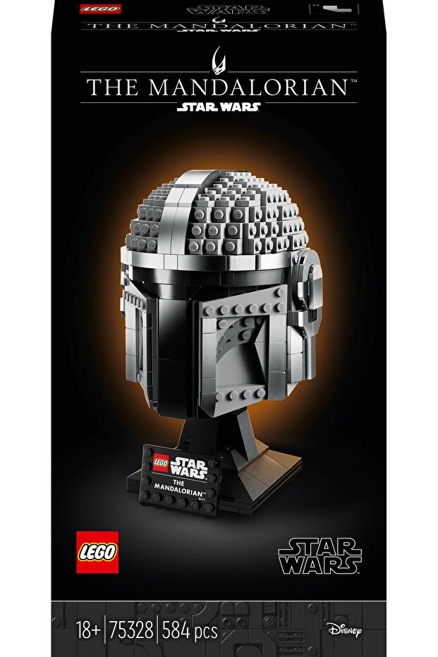 ® Star Wars™ Mandalorian™ Kaskı 75328 - Yetişkinler için Koleksiyonluk Modeli Yapım Seti (584P) - 4