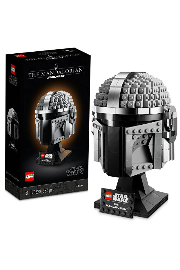 ® Star Wars™ Mandalorian™ Kaskı 75328 - Yetişkinler için Koleksiyonluk Modeli Yapım Seti (584P) - 1