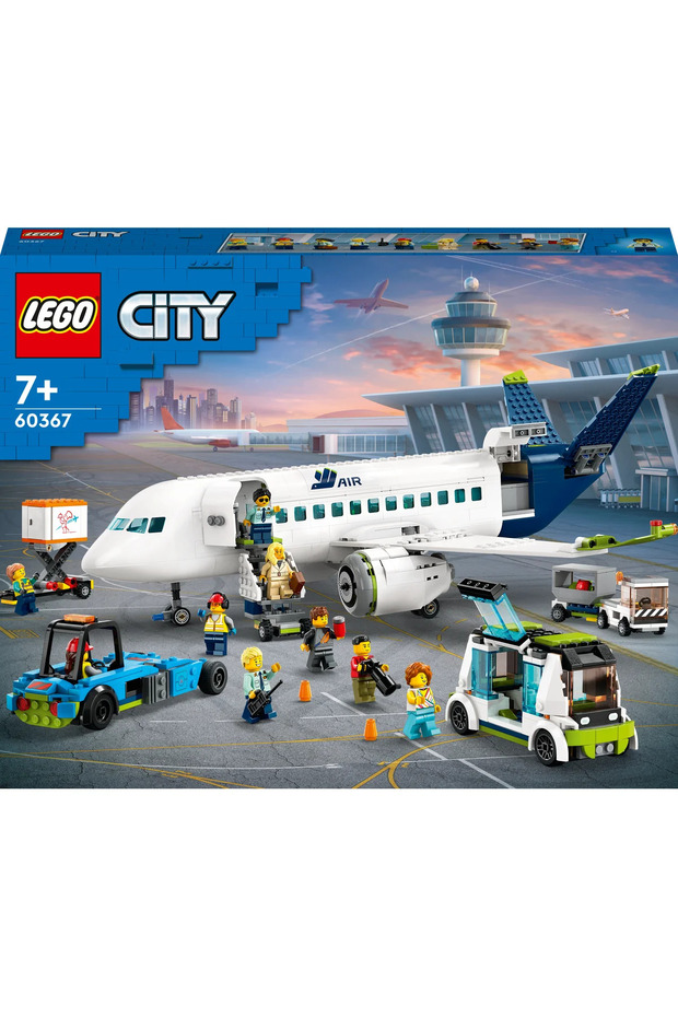 ® Şehir Yolcu Uçağı 60367 Yapım Oyuncak Seti (930 Parça) - 4