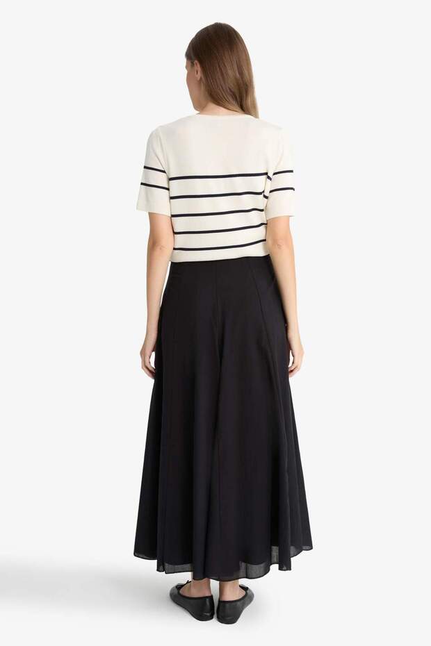 A-Line Voile Maxi Skirt F4560Ax25Au - 7