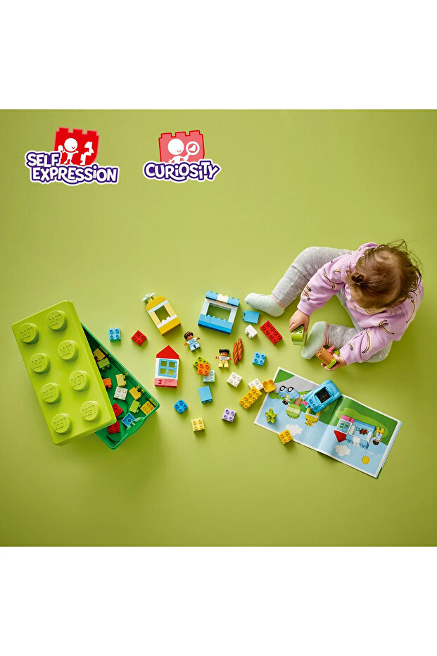 ® DUPLO®Classic Yapım Kutusu 10913 - Yaratıcı Küçük Çocuklar için Oyuncak Yapım Seti (65P) - 8