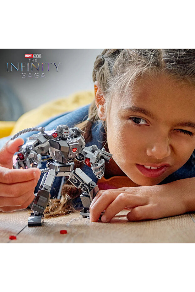 ® Marvel War Machine Robot Zırhı 76277 -6+ Çocuklar için Yaratıcı Oyuncak Yapım Seti (154P) - 6