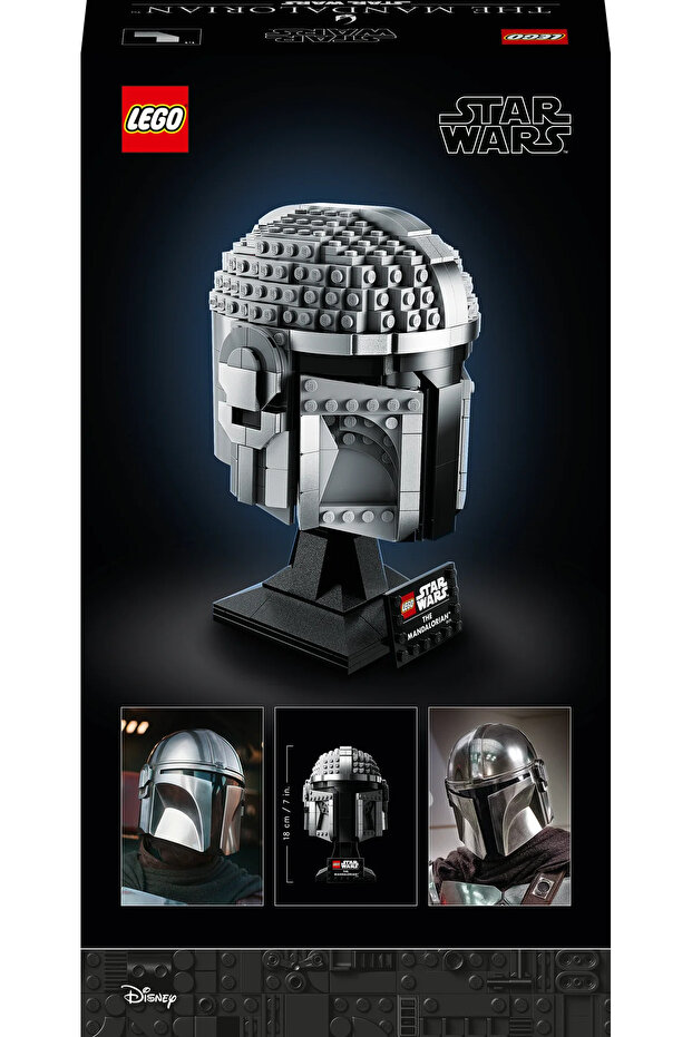 ® Star Wars™ Mandalorian™ Kaskı 75328 - Yetişkinler için Koleksiyonluk Modeli Yapım Seti (584P) - 5