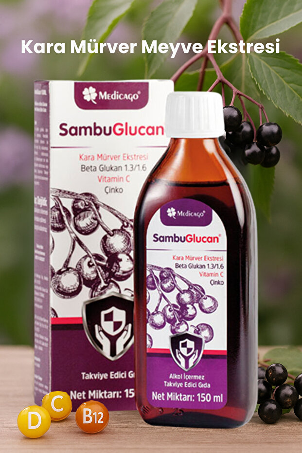 SambuGlucan Şurup 150 ml - 2