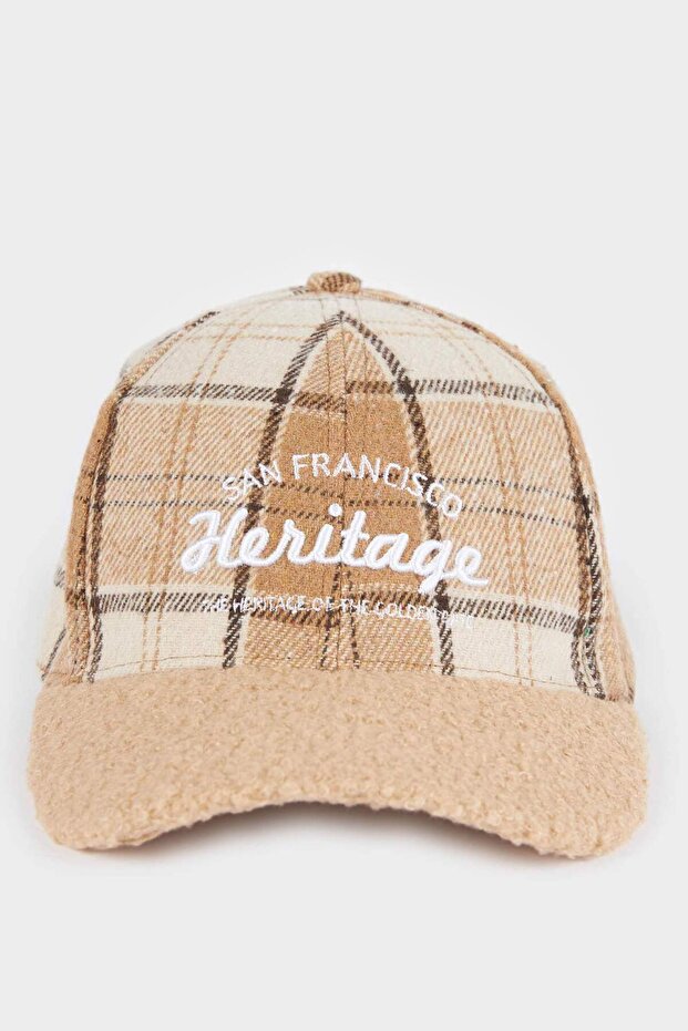 Kadın Pamuklu Cap Şapka E9955AXNS - 5