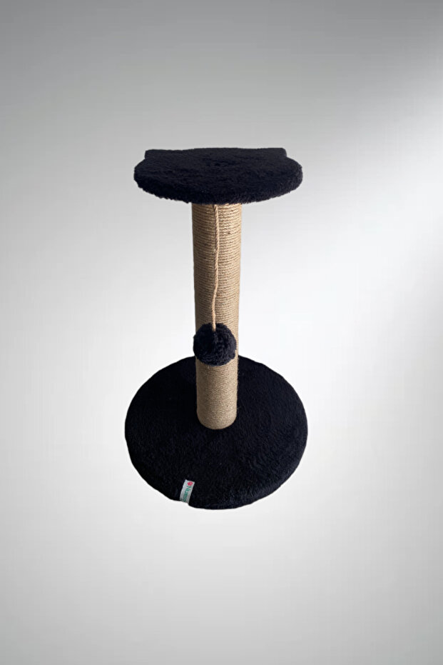 عمود خدش للقطط باللون الأسود - 3