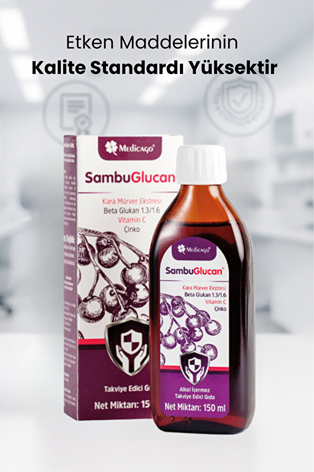 SambuGlucan Şurup 150 ml - 1
