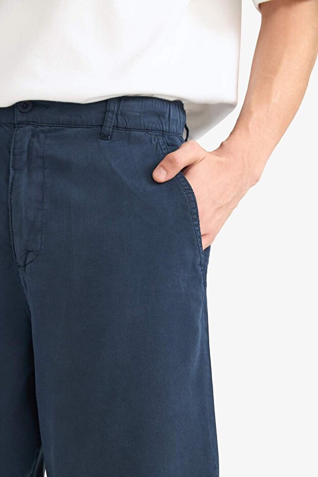 Relax Fit Bermuda Şort E0804AX25SM - 7