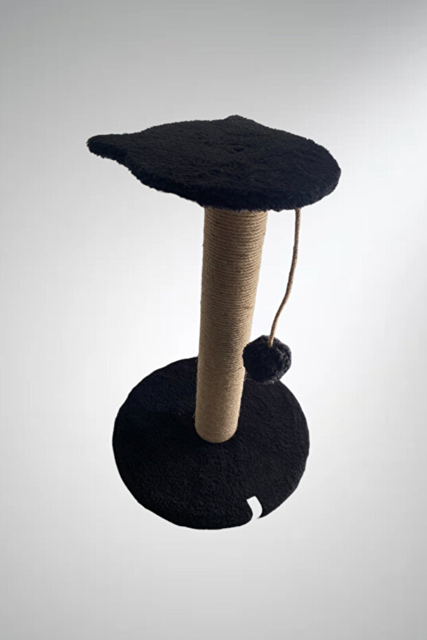 عمود خدش للقطط باللون الأسود - 6