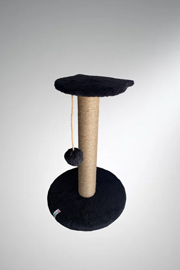 عمود خدش للقطط باللون الأسود - 5