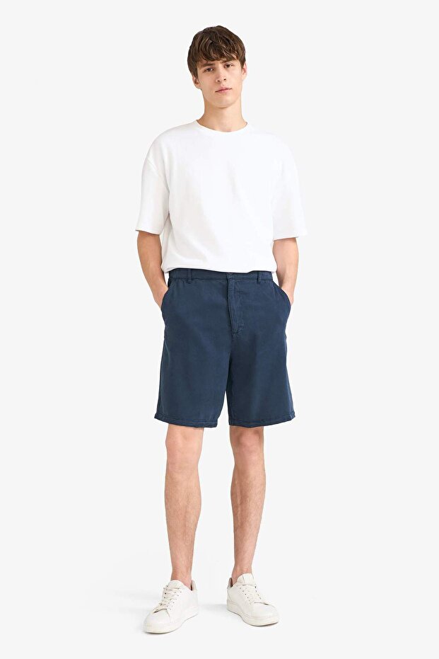 Relax Fit Bermuda Şort E0804AX25SM - 2