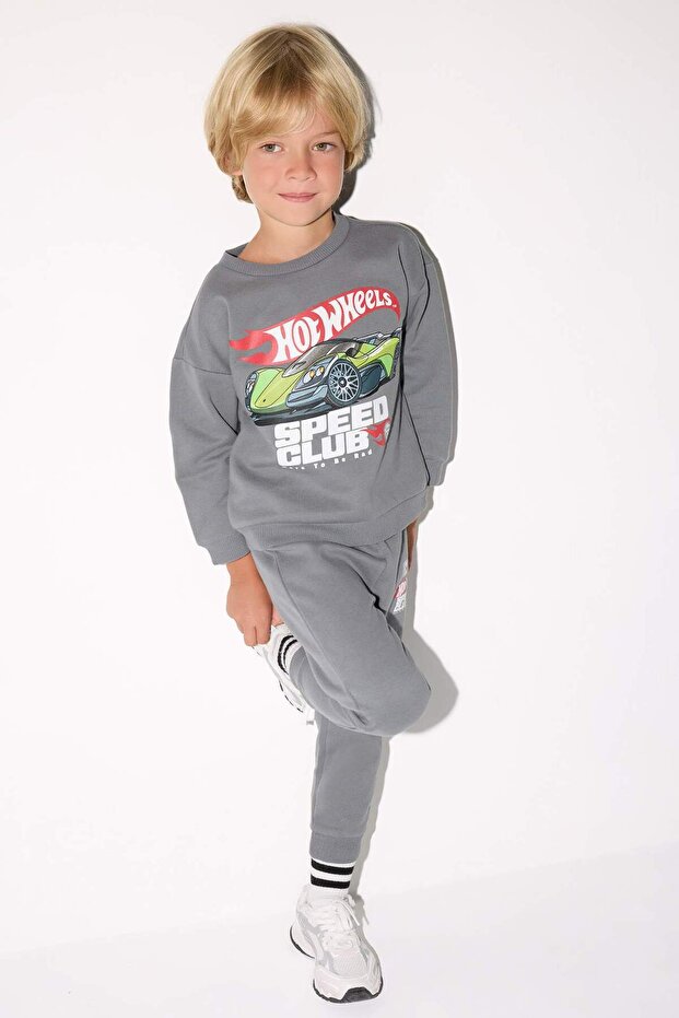 Hot Wheels 2'Li Suit Sweatshirt Sweatpants Male Baby F4529A525Au