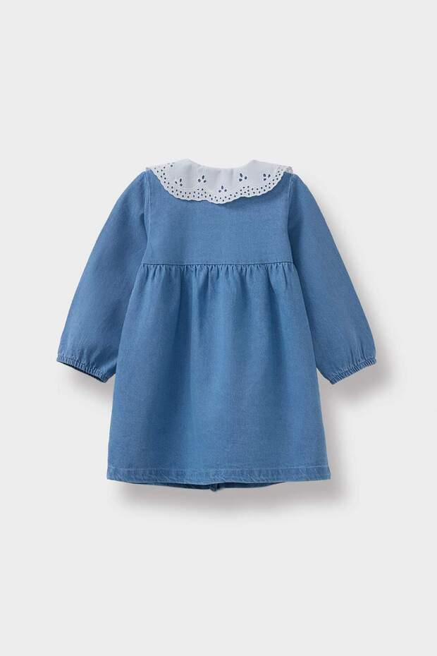 Kız Bebek Uzun Kollu Elbise E0439A525SP - 3