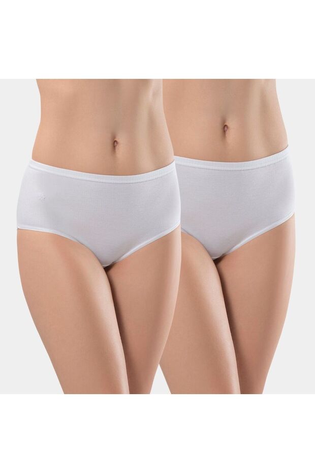 Women's 2-Piece Cotton Panties 240/White