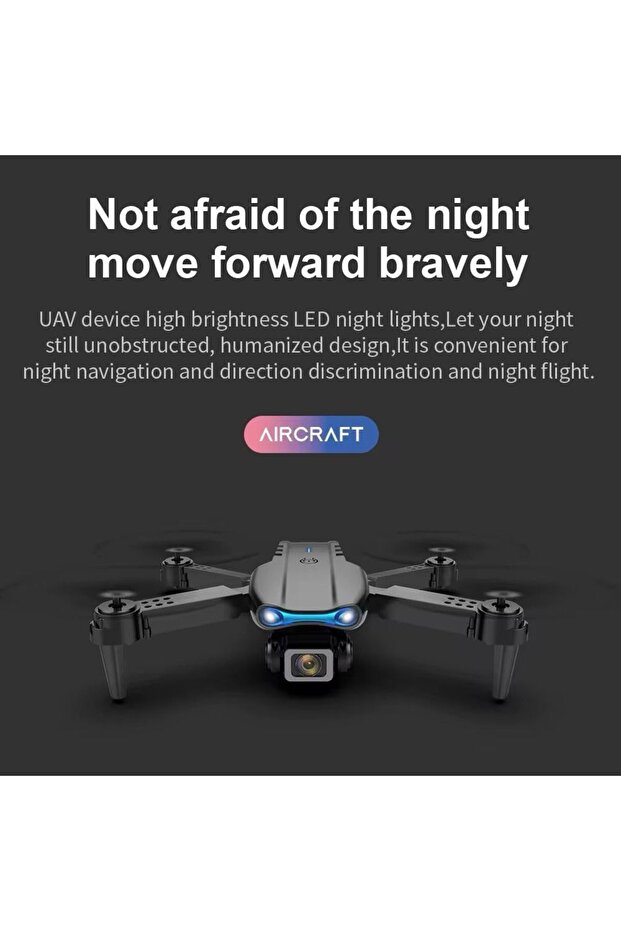 DKH-E88 Foldable Drone with 8K HD Dual Camera, Obstacle Avoidance, Altitude Hold, and Compact Design - 2