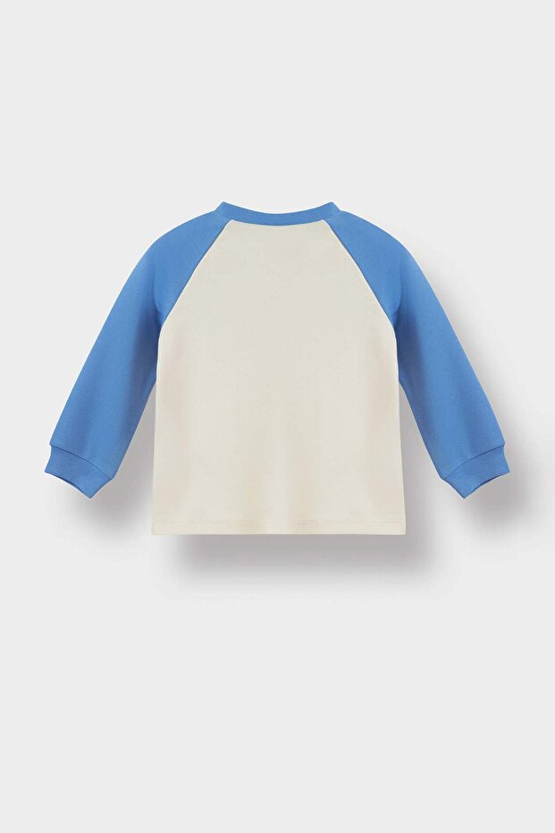 Erkek Bebek Pijama Takımı Baskılı Uzun Kollu Üst Uzun Alt F3581A525AU - 6