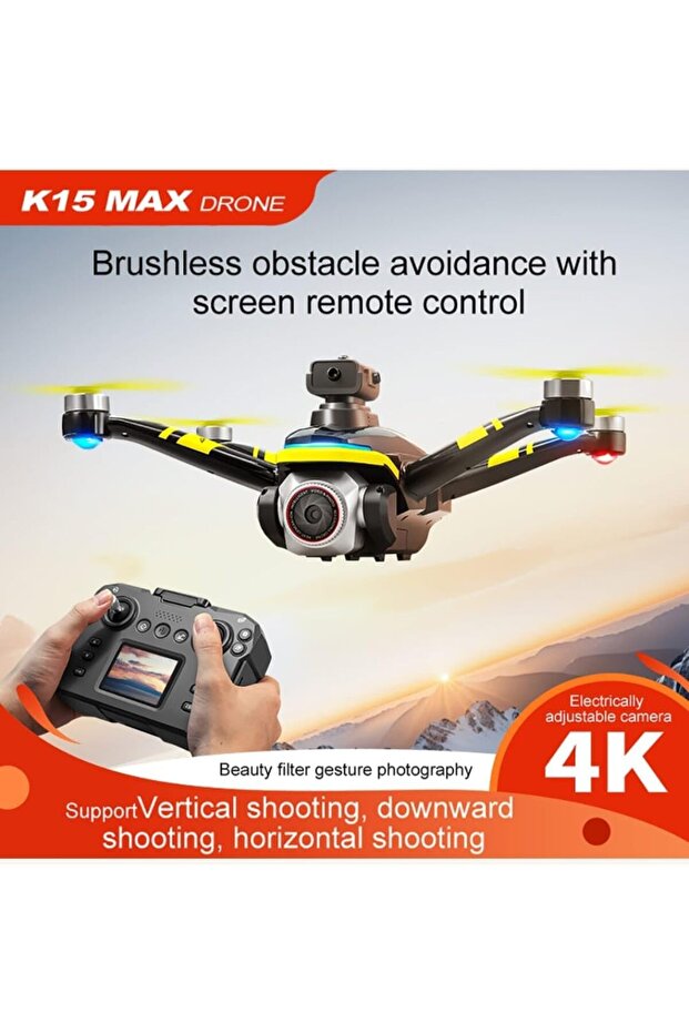 DKH KSeries Drones For Youth and Adults with Double Camera, screen on Remote High resolution K15MAX - 7