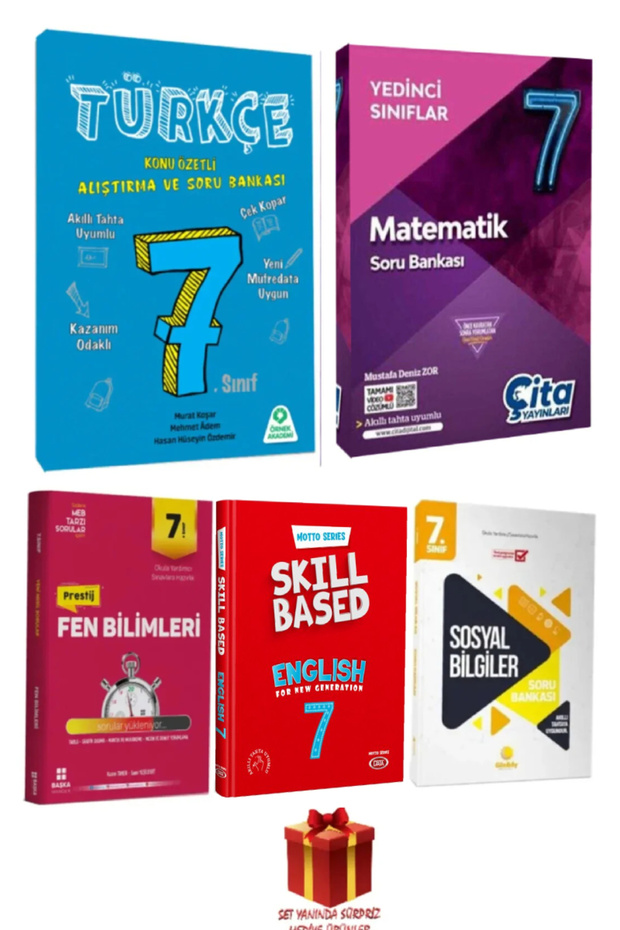 7. Sınıf Sosyal Bilgiler Soru Bankası + Yaprak Test Seti - 1