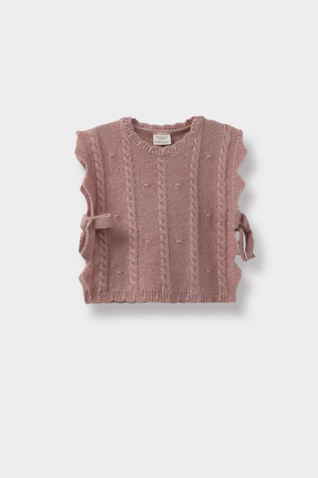 Baby Girl Crew Neck Sweater Sweater C8086A525Au