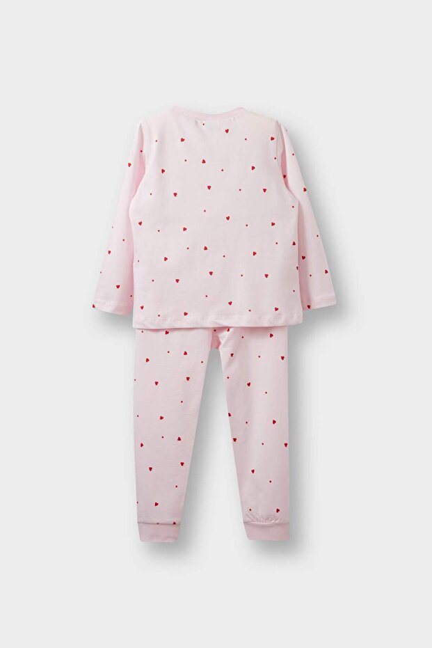 Kız Bebek Aristocats Pijama Takımı Uzun Kollu Üst Uzun Alt F4589A525AU - 4
