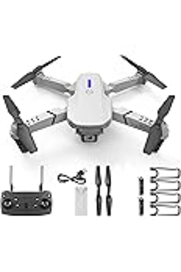 DKH-E88 Foldable Drone with 8K HD Dual Camera, Obstacle Avoidance, Altitude Hold, and Compact Design - 1