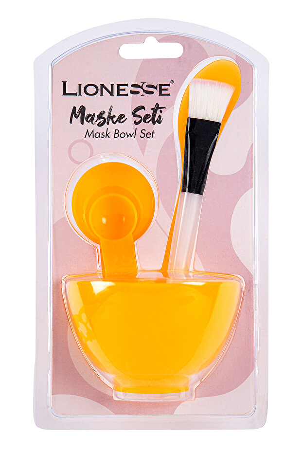 Maske Seti 51 Orange – Mixing Bowl, Application Brush and Measuring Spoon