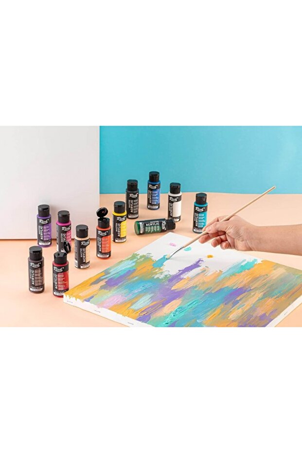 Master Mix Akrilik Boya Seti 12 Li - 4