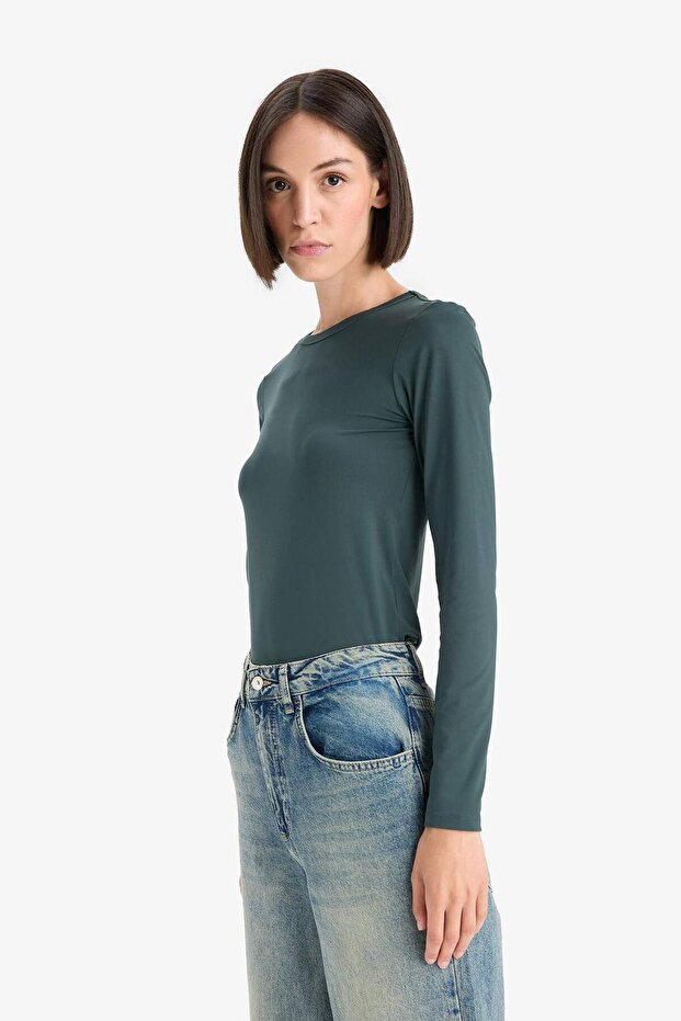 Tricou Slim Fit Basic D3756AX25AU - 3