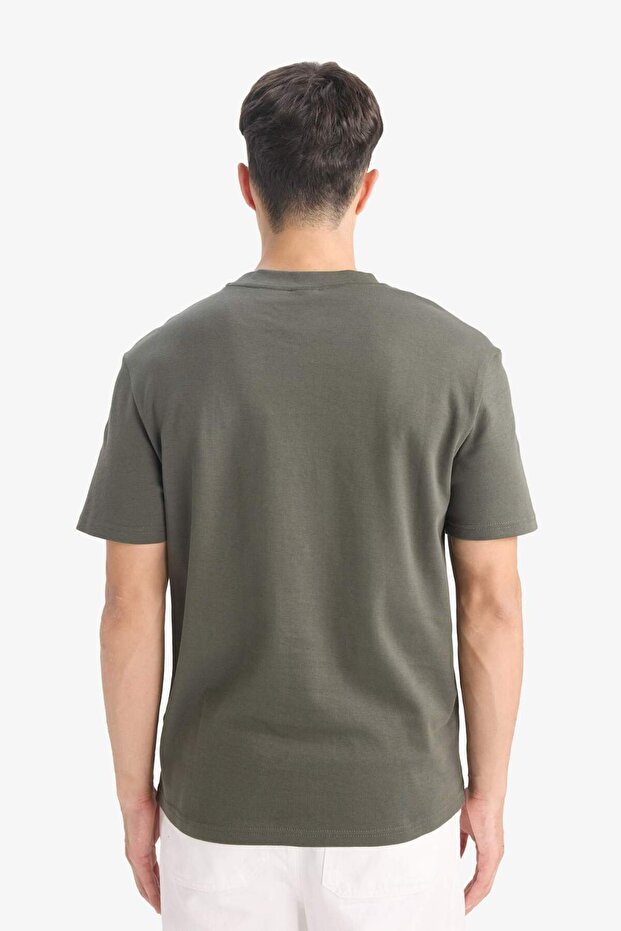 %100 Pamuk Basic Tişört E7961AX25AU - 7