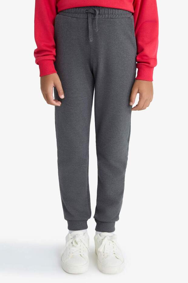 Boy's Elastic Waist Jogger Sweatpants E7338A825Au - 4