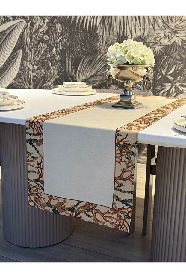 Λευκά είδη Lalin Pattern Runner 40X140 cm - 1