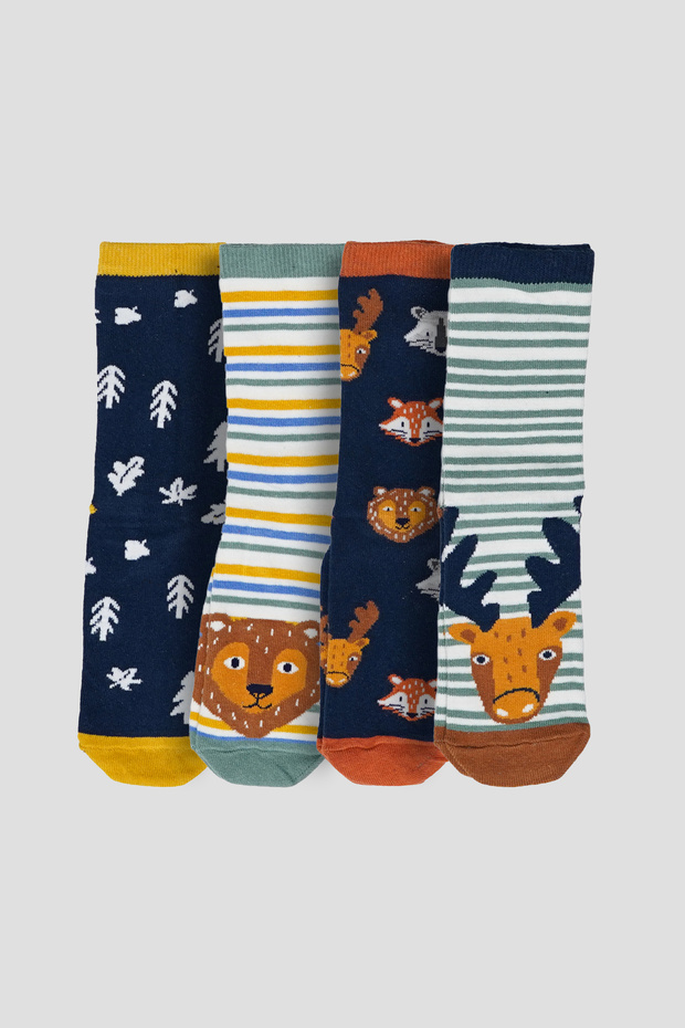4 Pairs of Boy's Socks