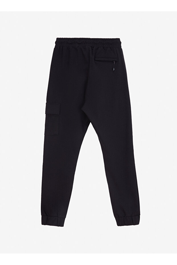 Siyah Erkek Jogger Eşofman Altı D4WM-EA3073 - 3