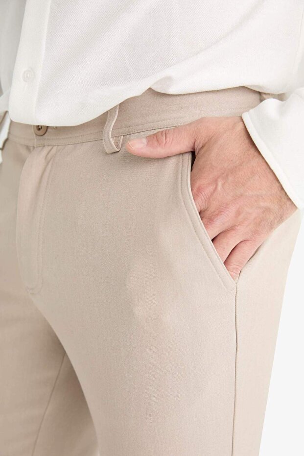 Tailored Fit Straight Leg All-Way Stretch Soft Trousers with Key Pocket C7508Ax25Au - 5